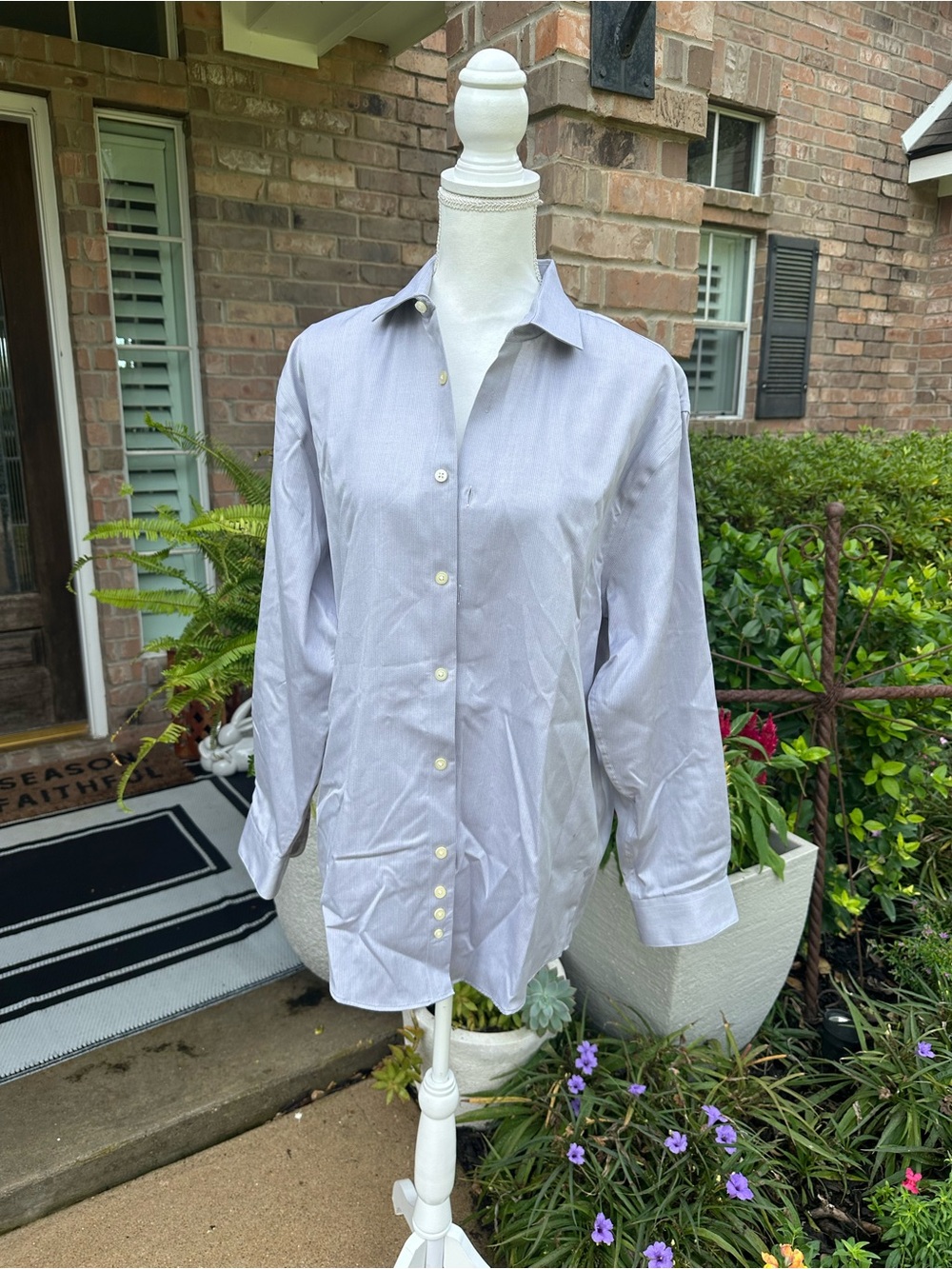 Kenneth Cole Light gray Men's Dress Shirt